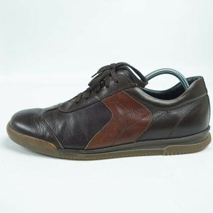 J Crew Mens Shoes Oxfords Lace Up Sneakers Brown